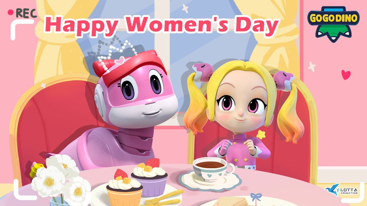 ✨ Girls, Conquer YOUR World! 🌍 | International Women's Day 2025 | GoGoDino Women's Day Special