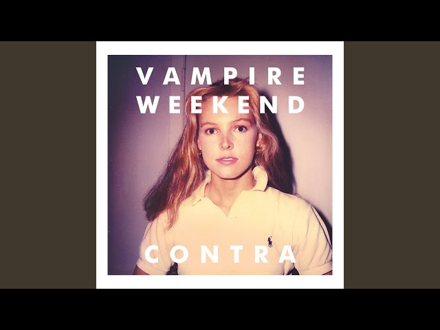 VAMPIRE WEEKEND - CALIFORNIA ENGLISH