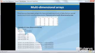 How to use multi dimensional arrays in Java
