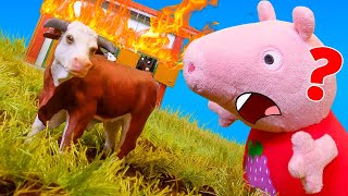 ¿Se quemó la granja? Las aventuras de Peppa. Juguetes peluches. by Juguetes peluches 172,019 views 3 months ago 4 minutes, 23 seconds