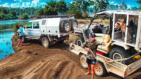 Pig Hunt & Fishing with the Dogs | Bush Camping Mission (Part 1)