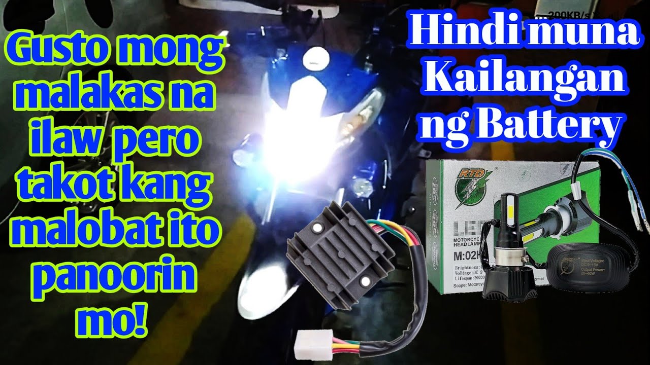 Headlight Conversion para sa hindi pa nakaFullwave YouTube