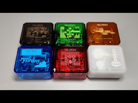Final Fantasy I II III IV V VI (1-6) Music Boxes - YouTube