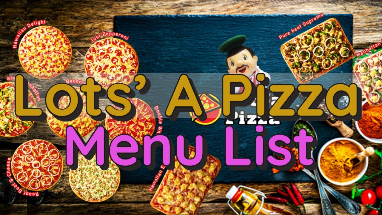 Lots A Pizza Extra Large Size Lots A Pizza Extra Large Size