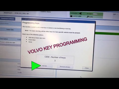 Video: Hur mycket tar Volvo för att programmera en nyckel?