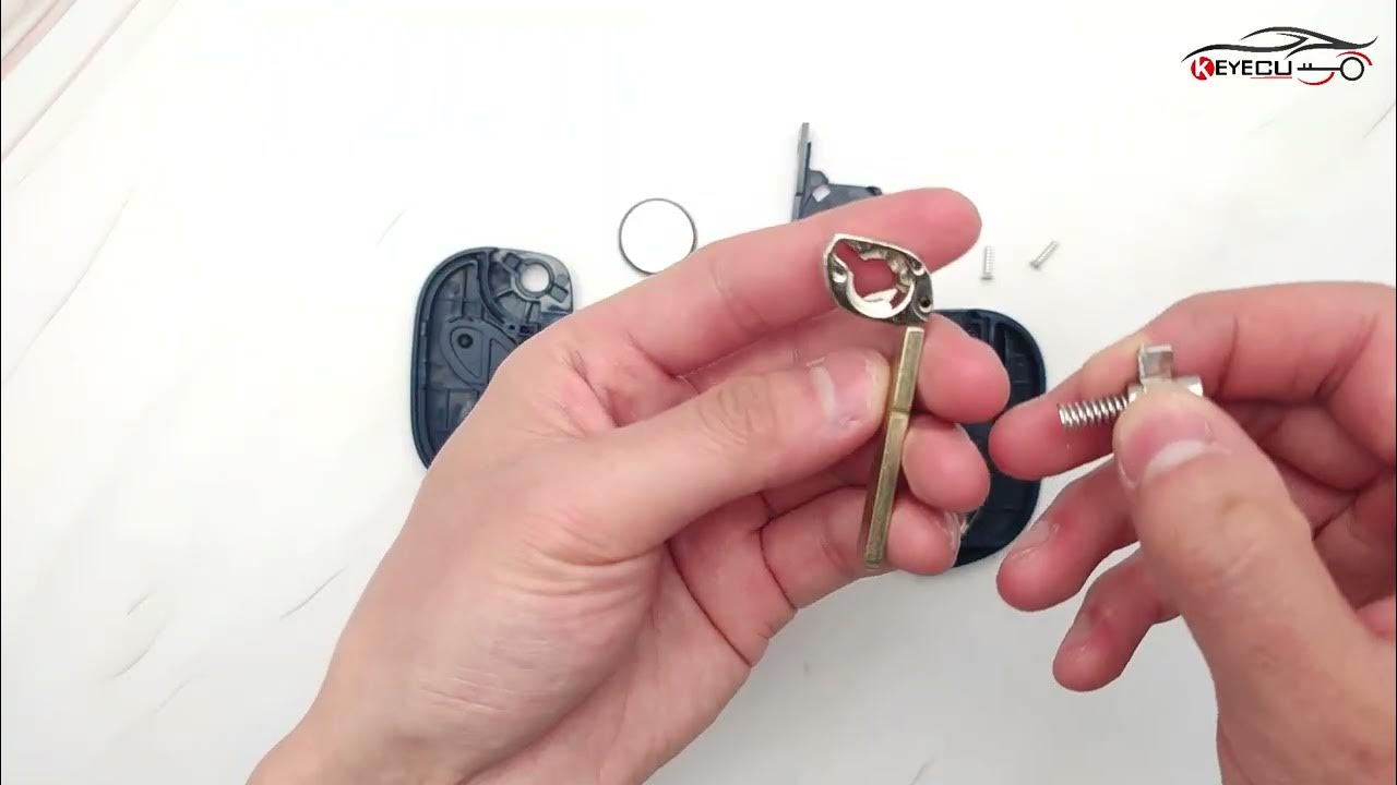 How to install key shell for Maserati GranTurismo Quattroporte Flip