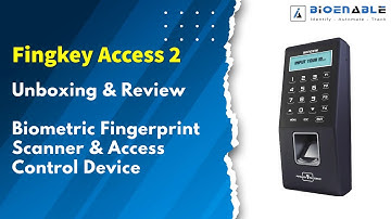 Fingkey Access 2 Unboxing & Review | Biometric Fingerprint Time Attendance & Access Control Device