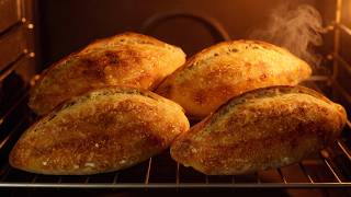 I bake sourdough bread at home every day! Perfect crust every time!