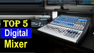 Top 5 Best Audio Mixers in 2024 | Best Audio Mixer Sound Board | Best Digital Mixer  Reviews