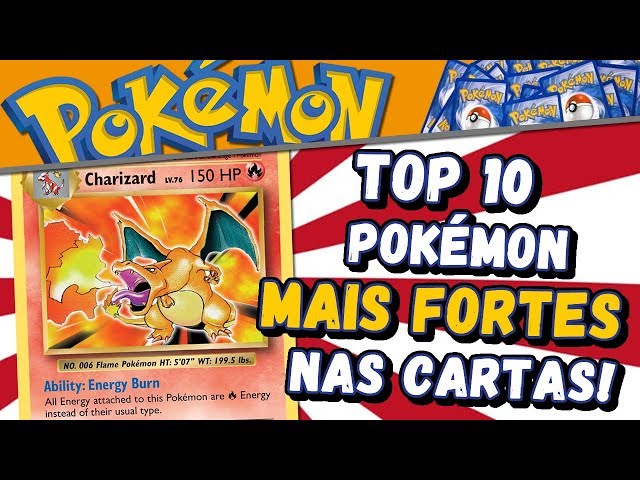 Top 10 Pokemon Mais Fortes do TCG 