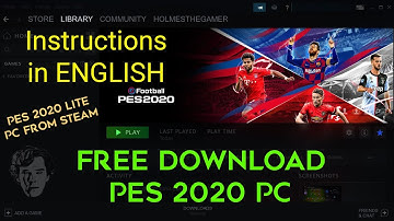 eFootball PES 2020 Lite PC | Free Download from Steam Instructions in English | PES 2020 Lite