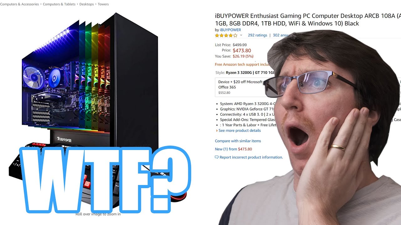 DON'T Buy These GAMING PC's on  