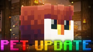 THE NEW PET UPDATE IS AMAZING?? (Hypixel Skyblock IRONMAN)