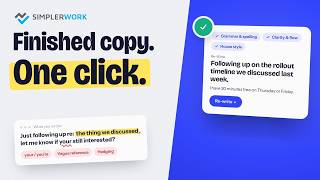 Details Proofreading & Rewriting Tool for Marketing Copy | SimplerWork AI Update