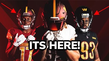 Washington ANNOUNCES NEW NAME AND UNIFORMS! (WASHINGTON COMMANDERS!)