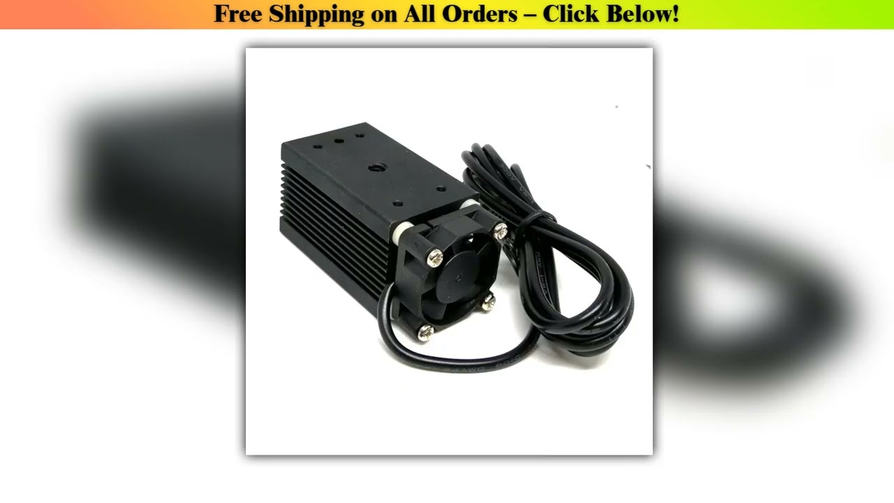 Focusable 650nm 660nm Red Lights 250mw Laser Diode Module With Cooling Fan  DC12V Wholesale Best