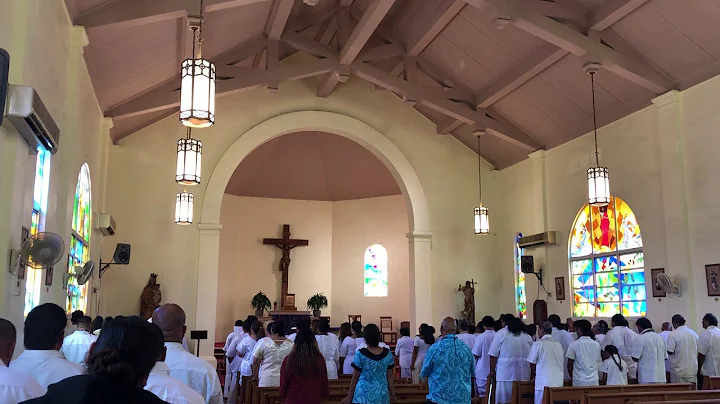 8Mar20 Samoan Hawaii Catholic Mass @ St.John the B...