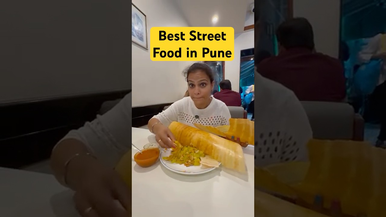 Top 8 Places to Eat in Pune | Indian Street Food in Pune 