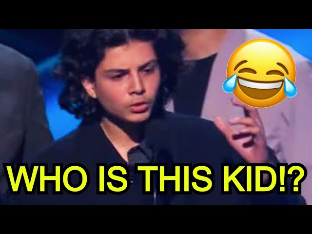 Who Was the Kid That Crashed the Game Awards, and What Did He Say?