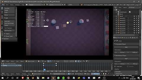 Vertical procedurally generated roguelike made in UPBGE progress so far