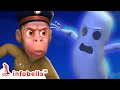 Where is the Ghost? - Police Monkey Uncle | Kids Cartoons video | Infobells