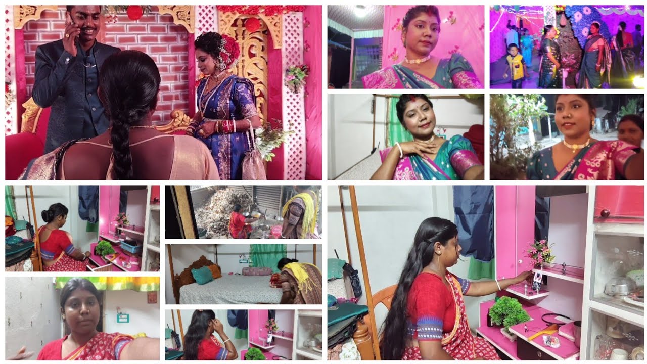 Bengali vlog !! সকাল থেকে গুছিয়ে ঘরের সব কাজ করার পর !! রাতের বেলা চলে গেলাম একটা বিয়ে বাড়িতে 🧿🏡🙂