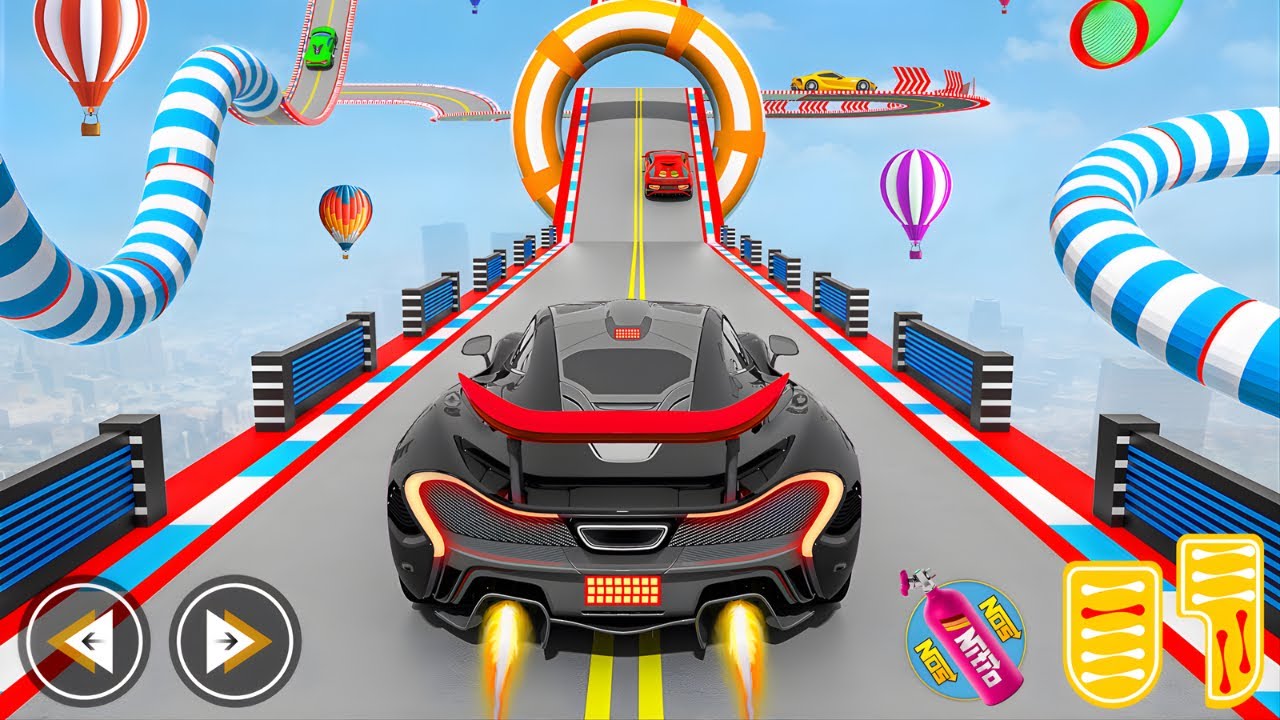 Ultimate Vertical Mega Ramp Car Stunts!