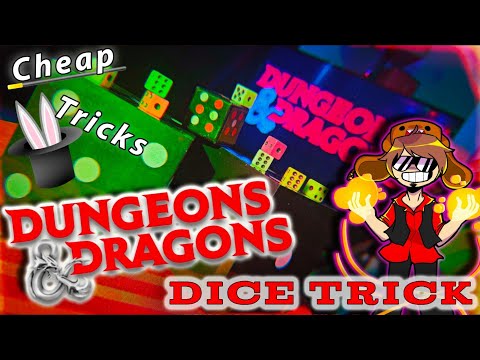 Exploding DND Dice Magic Trick -  Dungeon & Dragons Illusion - Magic Shows - The Great Al-Bean-O