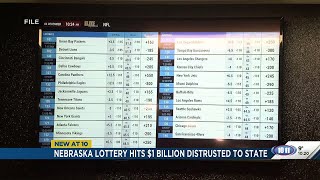 Nebraska Lottery hits $1 billion distributed to state