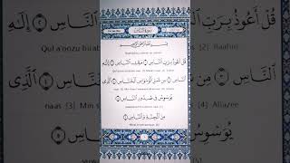 Surah Naas | Powerful Protection Dua | Dil Ko Sukoon Dene Wali Tilawat 🤲✨ #allah