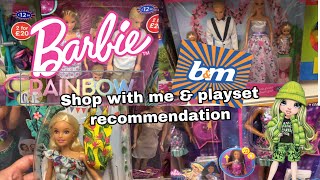 Come shopping with me at B&M- Barbie, Rainbow High Dolls + Haul! *UK Doll Hunt*