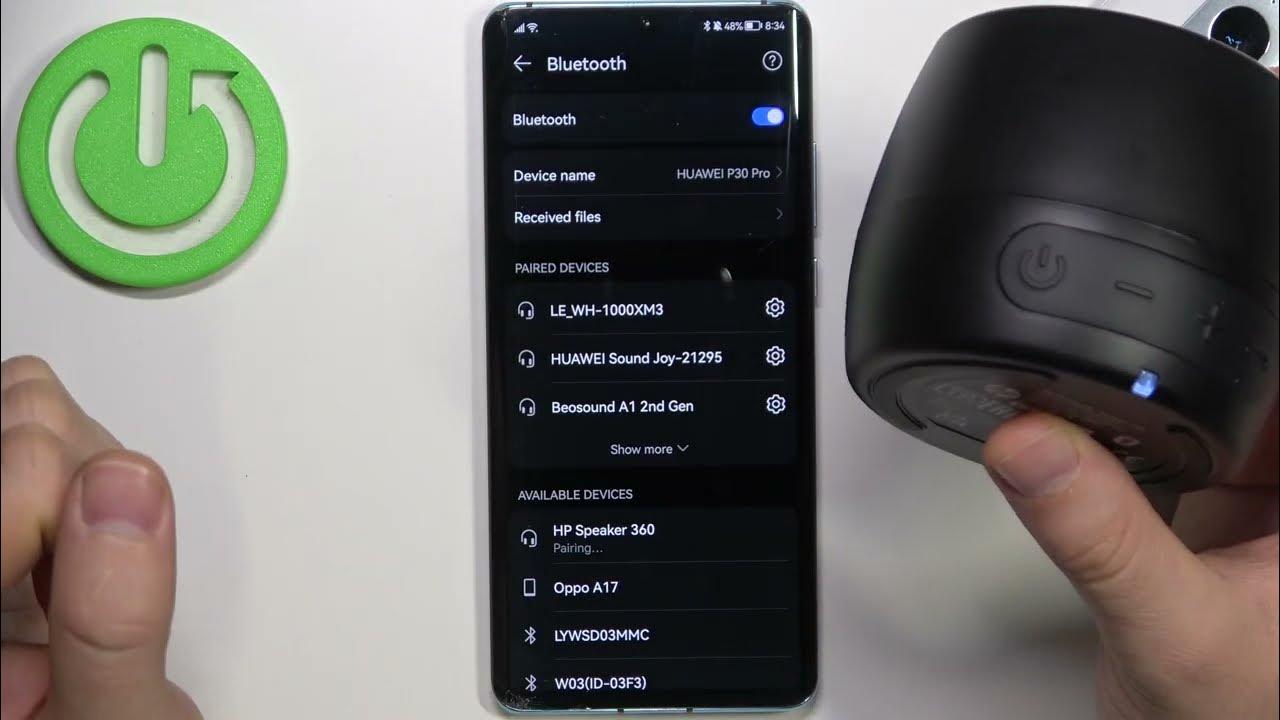 How to Activate Pairing Mode on HP Bluetooth Speaker 360? - YouTube