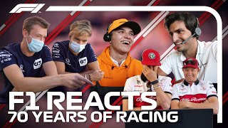 F1 Reacts To 70 Years Of Racing