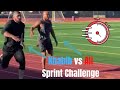 Khabib Nurmagomedov Races Ali in Sprint (Chicken legs?)