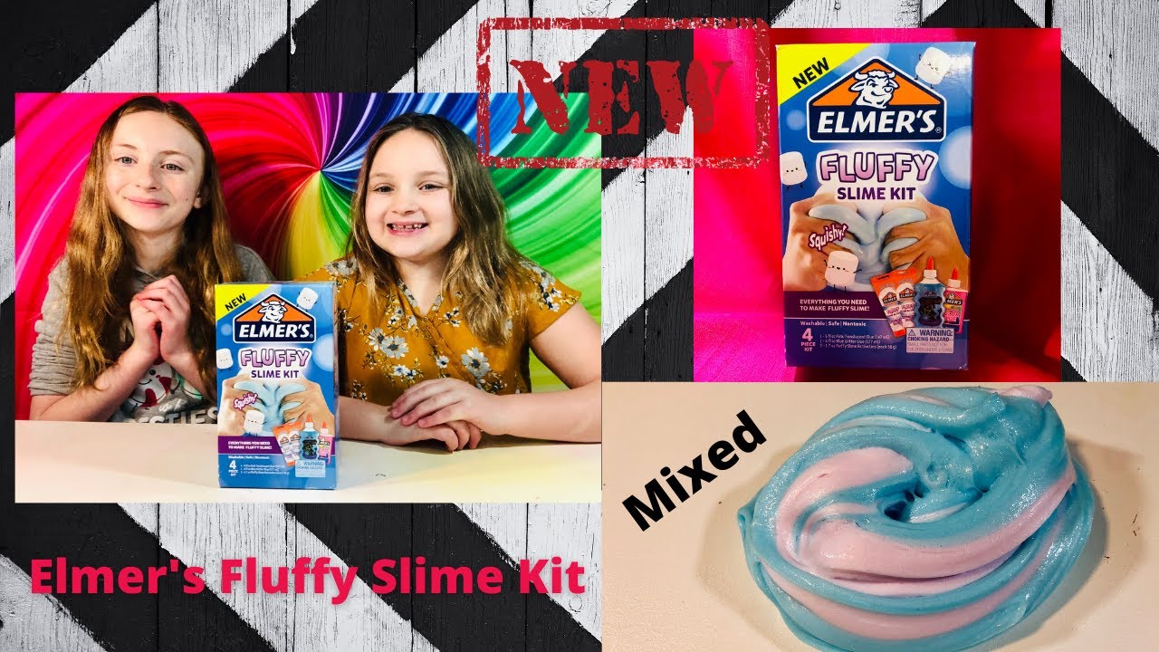 New! Elmer’s Fluffy Slime Kit - YouTube