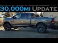 2017 Ram 2500 Cummins 30,000 Mile Review and Update