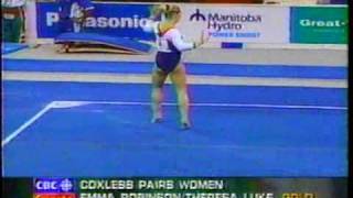 Jennie Thompson - 1999 Pan Ams AA Floor Exercise