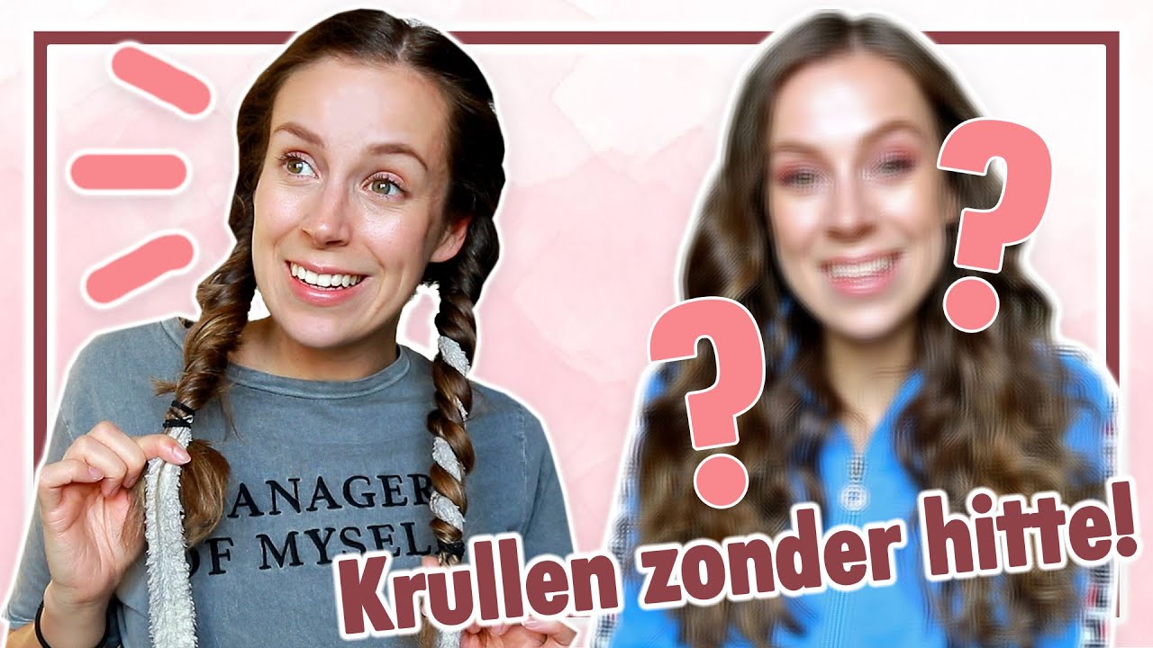 Krullen Maken Zonder Hitte: Eenvoudige Methoden Om Je Haar Te Stylen