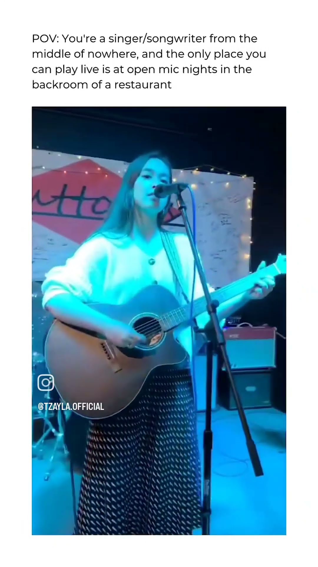 Hi! I'm Tzayla, a Wolrd Indie Pop Artist who loves to write heartfelt and relatable music ????