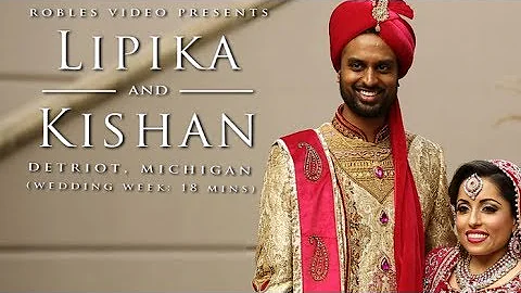 Lindsey Arora & Kishan Patel - Cinematic Wedding W...