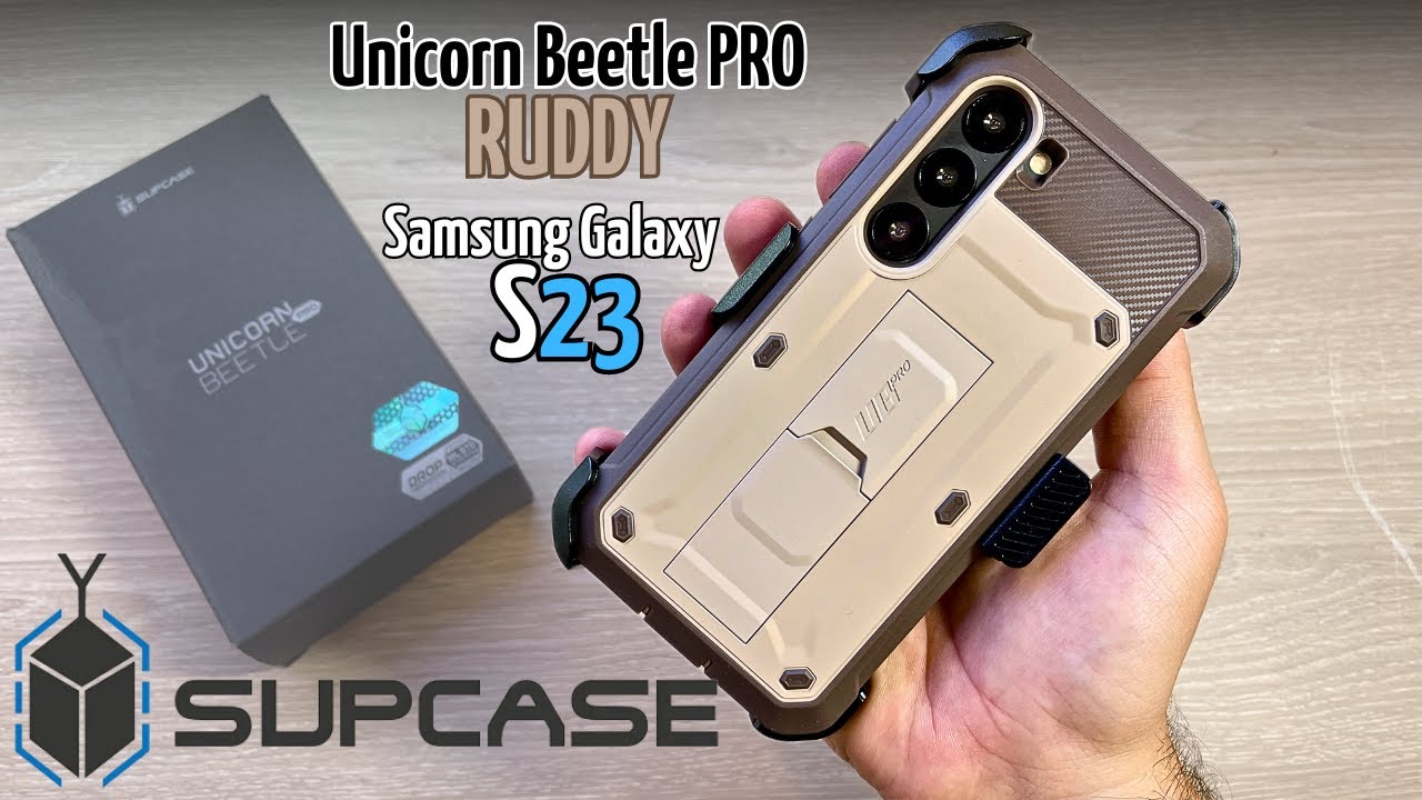 Supcase Ruddy SUPCASE Unicorn Beetle Pro Case (Ruddy) Samsung Galaxy S23 - YouTube