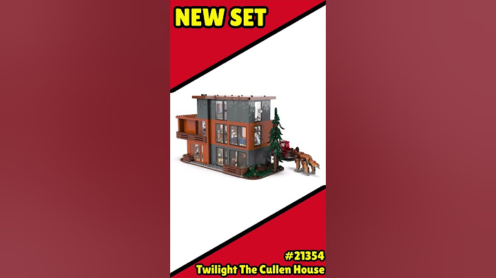 NEW LEGO SET - Twilight The Cullen House 21354 #LEGO #NewSet #twilight ight