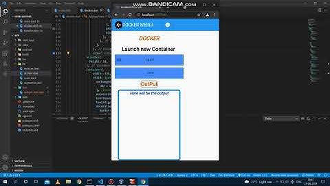 Flutter-Docker-Integration