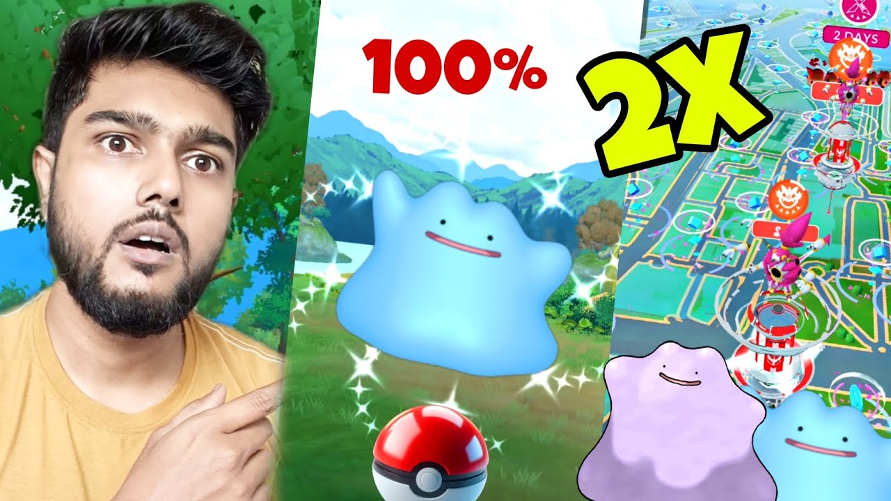 GET 100% Shiny ✨ Ditto In This Event - Don't Miss Pokémon Go 2025