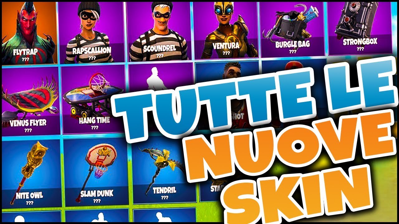ECCO TUTTE LE NUOVE SKIN di FORTNITE ITA! | VITTORIA REALE + LEAK - YouTube