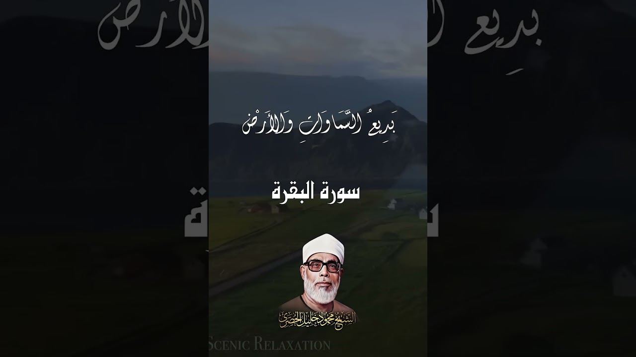 ( بديع السماوات والأرض )
