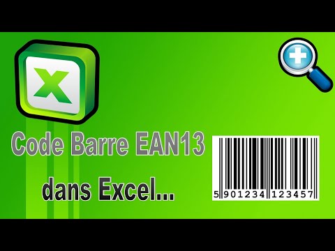 Excel Faire Des Codes Barres Ean13