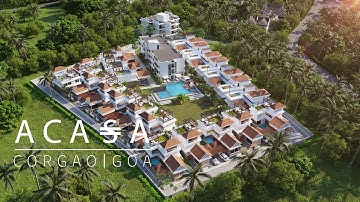 Vedarjuna ACASA Goa | #3dwalkthrough #realestatetips  #3danimation #realestate #realestatesales
