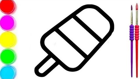 How to Draw Cute Ice Cream | Easy Icecream Drawing for Kids