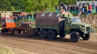 Truck Pulling Alt Bensdorf 2022 Урал 375 IFA L60 Tatra 813 Iveco Robur